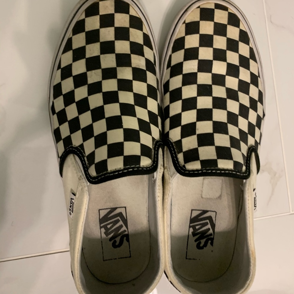 Checkered Vans